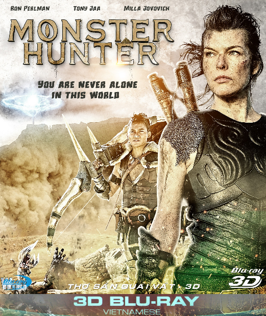 Z324. Monster Hunter 2021 -  Thợ Săn Quái Vật  3D50G   (DTS-HD MA 7.1) 3D USA